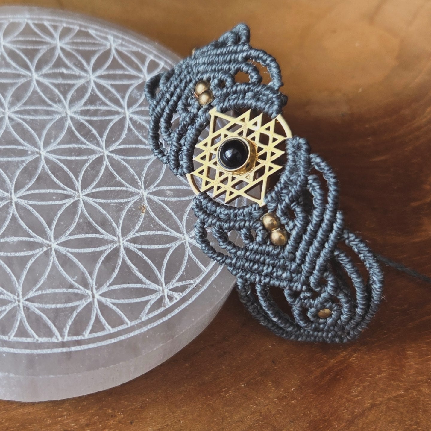 Bracelet Dhyaña green