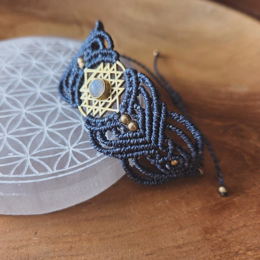 Bracelet Dhyaña blue